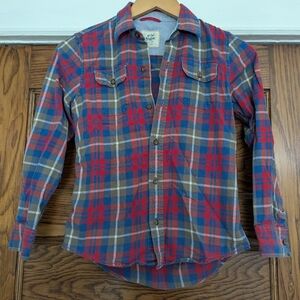 Boys Flannel Shirt  9-10 Years Mini Boden